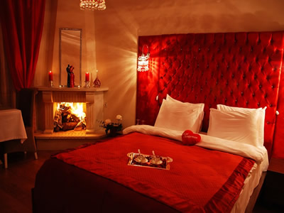 romantik yatak odası dekorasyon