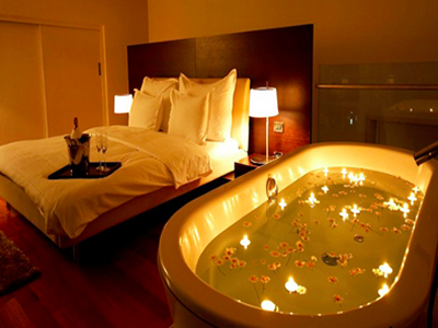 romantik yatak odası